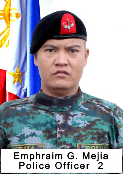 Ephrain, 33, had been active with the PNP in 2008. A native of San Nicolas, Pangasinan, he finished his BS Criminology course at Pangasinan Colleges of Science and Technology.